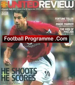 Manchester United v Maccabi Haifa 2002