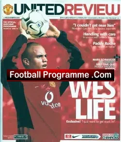 Manchester United v Middlesbrough 2004
