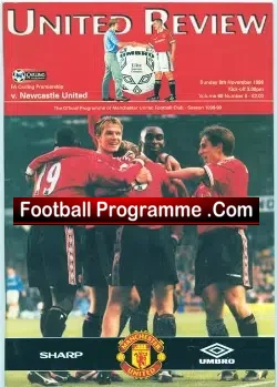Manchester United v Newcastle United 1998