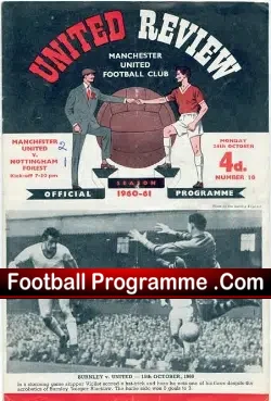 Manchester United v Nottingham Forest 1960