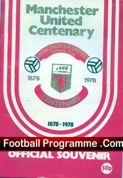 Manchester United v Real Madrid 1978 – Centenary Match
