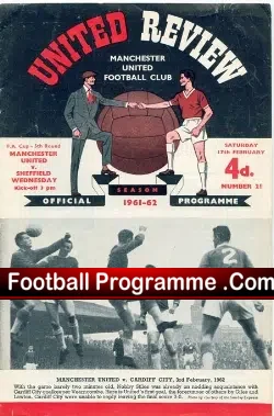Manchester United v Sheffield Wednesday 1962 – FA Cup