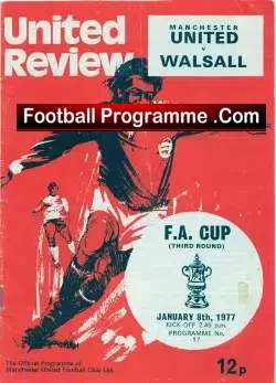 Manchester United v Walsall 1977 – FAC