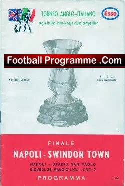 Napoli v Swindon Town 1970 – English Italian Cup Final