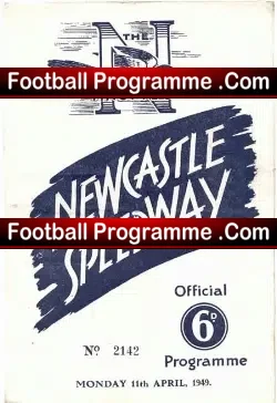Newcastle Speedway v Fleetwood 1949