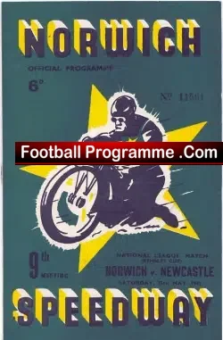 Norwich Speedway v Newcastle 1948