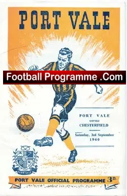 Port Vale v Chesterfield 1960