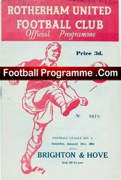 Rotherham United v Brighton 1961