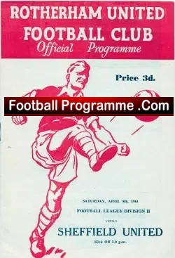 Rotherham United v Sheffield United 1961