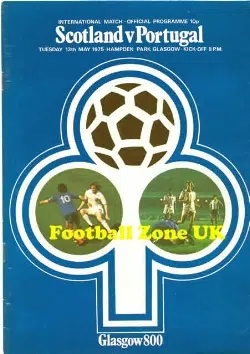 Scotland v Portugal 1975