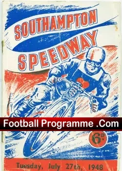 Southampton Speedway v Stoke 1948