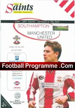 Southampton v Manchester United 2001 – Last Game at The Dell