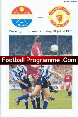 Stromsgodset v Manchester United 1991 – SIF Drammen Norway