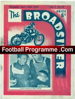 The Broadsider Speedway Magazine 1949