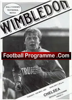 Wally Downes Testimonial Benefit Match Wimbledon 1987