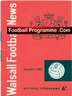 Walsall v Newcastle United 1962