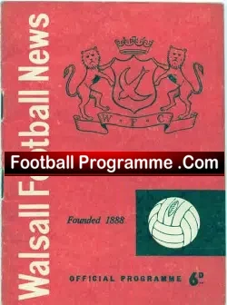 Walsall v Notts County 1960