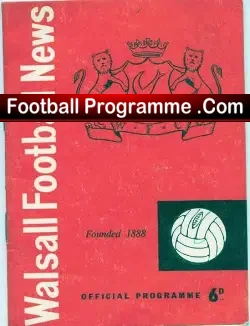 Walsall v Oldham Athletic 1959
