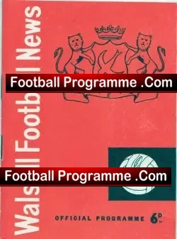 Walsall v Scunthorpe United 1962