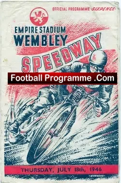 Wembley speedway British Speedway Championship 1946