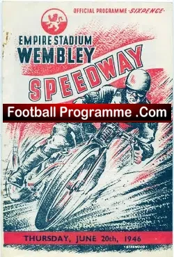 Wembley speedway British Speedway Championship 1946