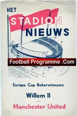 Willem v Manchester United 1963 – at Feyenoord Stadion Holland