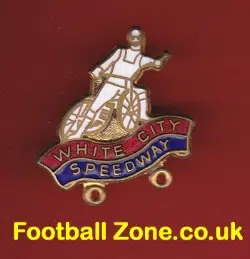 White City Speedway Badge 1960s