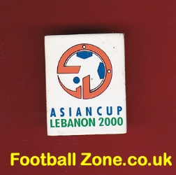 Asian Cup Football Badge Lebanon – 2000