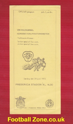 Denmark v Norway + Sweden + Finland Speedway 1973