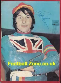 Leicester Speedway Ray Wilson Signed Picture 1970s