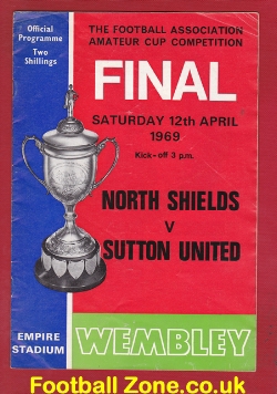 Sutton United v North Shields 1969 – Amateur Cup Final