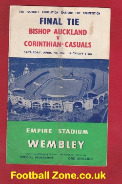 Bishop Auckland v Corinthian Casuals 1956 – Amateur Cup Final