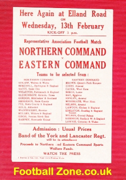 Army Northern Command v Eastern Command 1946 – at Leeds
