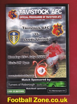 Tavistock AFC v Leeds United 2012 – Pre Season Friendly