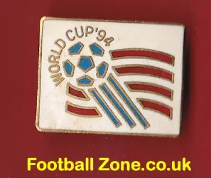 World Cup 1994 Football Metal Badge 94