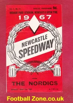 Newcastle Speedway v The Nordics 1967 – Ivan Mauger