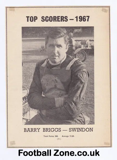 Belle Vue Speedway Ove Fundin Autograph + Briggs + News 1960s