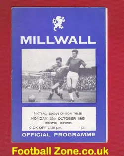 Millwall v Bristol Rovers 1965
