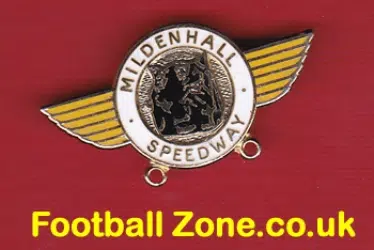 Mildenhall Speedway Badge 1970s