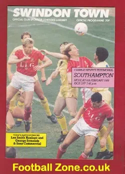 Charlie Henry Testimonial Benefit Match Swindon Town 1989