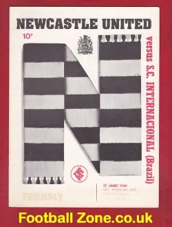 Newcastle United v SC International 1975 – Brazil