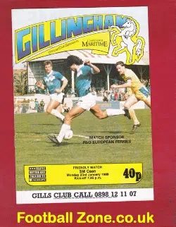 Gillingham v SM Caen 1989 – France Team