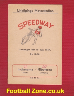 Indianerna v Filbyterna 1957 – Linkopings Sweden