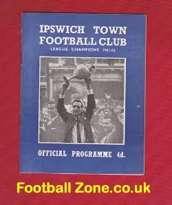 Ipswich Town v Aston Villa 1962 - Decider League Champions