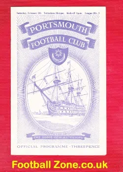 Portsmouth v Tottenham 1955