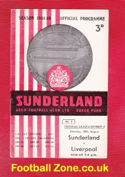 Sunderland v Liverpool 1958