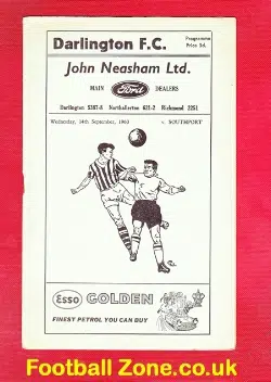 Darlington v Southport 1960