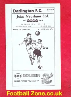 Darlington v Hartlepool United 1961