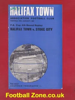 Halifax Town v Stoke City 1969