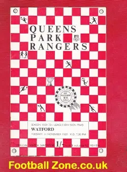 Queens Park Rangers v Watford 1969